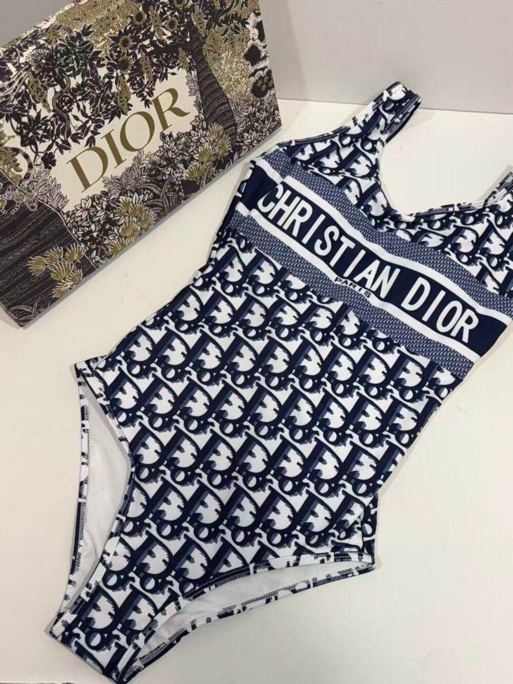 Dior one-piece swimsuit